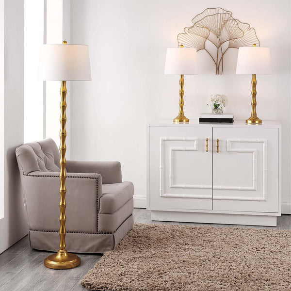 Safavieh Safavieh Aurelia Floor And Table Lamp Set - Gold