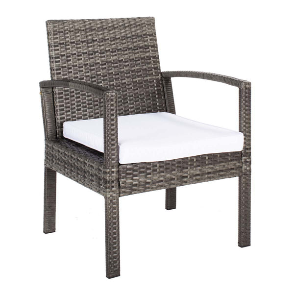 Safavieh Safavieh Bassey 4 Piece Living Set - Grey Brown / White
