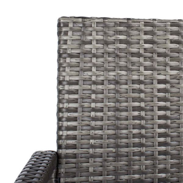 Safavieh Safavieh Bassey 4 Piece Living Set - Grey Brown / White