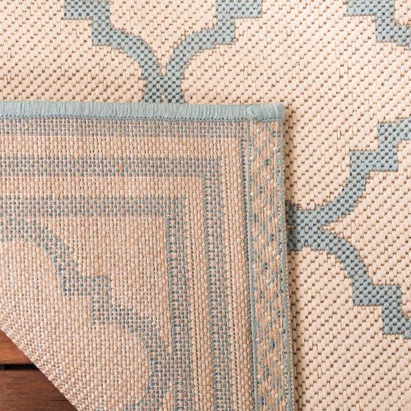 Safavieh Safavieh Beach House Rug BHS121L - Cream / Aqua