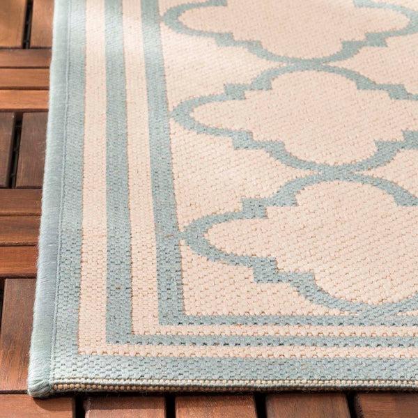 Safavieh Safavieh Beach House Rug BHS121L - Cream / Aqua