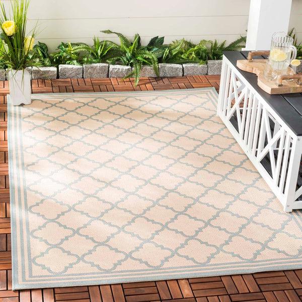 safavieh Safavieh Beach House Rug BHS121L - Cream / Aqua