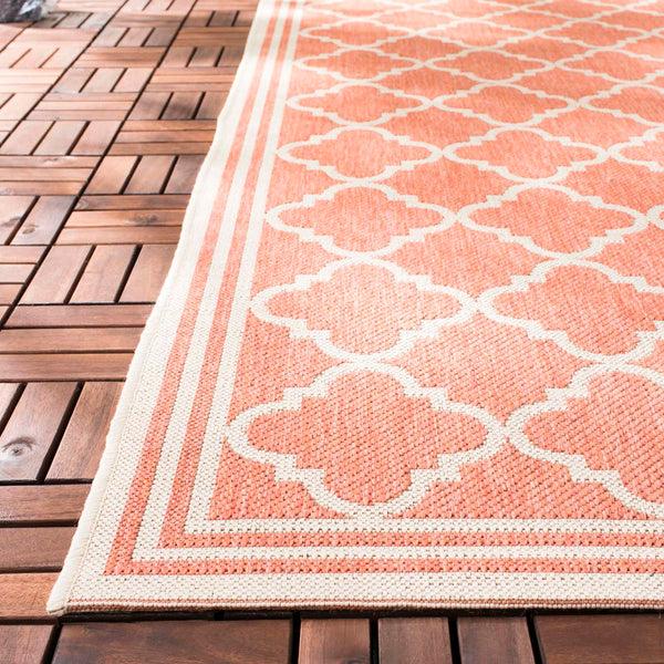 Safavieh Safavieh Beach House Rug BHS121P - Rust / Creme