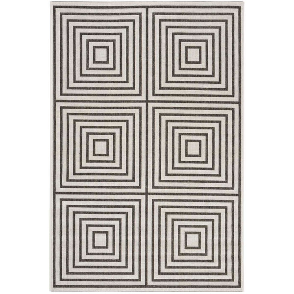 safavieh Safavieh Beach House Rug BHS123A - Light Grey / Charcoal