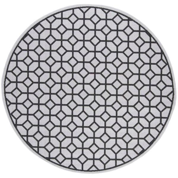 Safavieh Safavieh Beach House Rug BHS127A - Light Grey / Charcoal