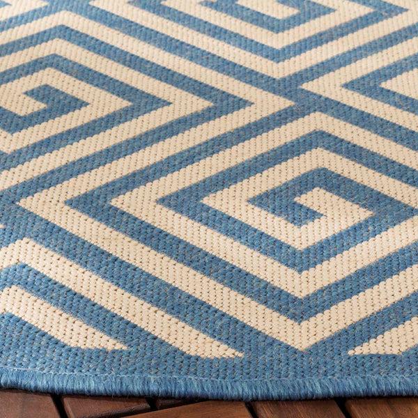 Safavieh Safavieh Beach House Rug BHS129N - Cream / Blue