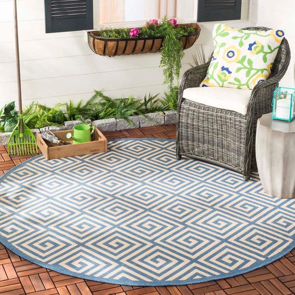 safavieh Safavieh Beach House Rug BHS129N - Cream / Blue