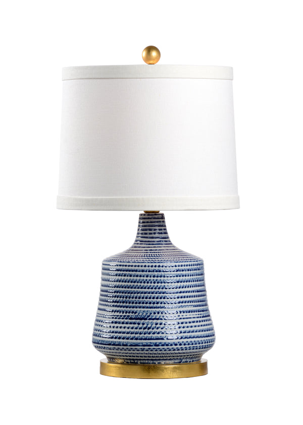 safavieh Beehive Lamp - Blue | Chelsea House - 69388