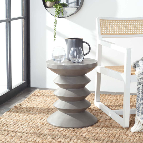Safavieh Benaya Concrete Stool | Safavieh - VNN1032