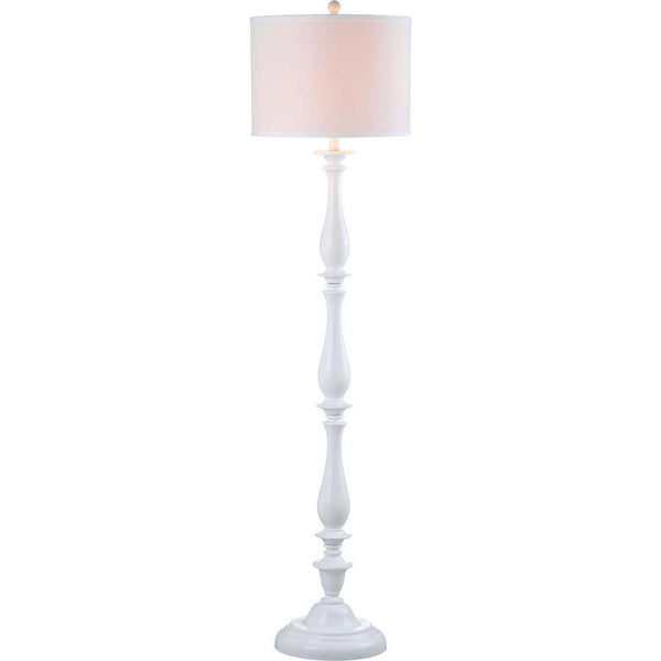 Safavieh Safavieh Bessie 62 Inch H Candlestick Floor Lamp-White