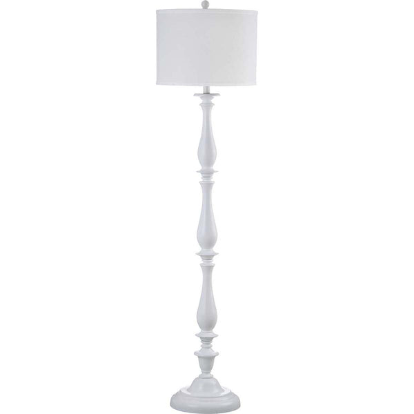 safavieh Safavieh Bessie 62 Inch H Candlestick Floor Lamp-White