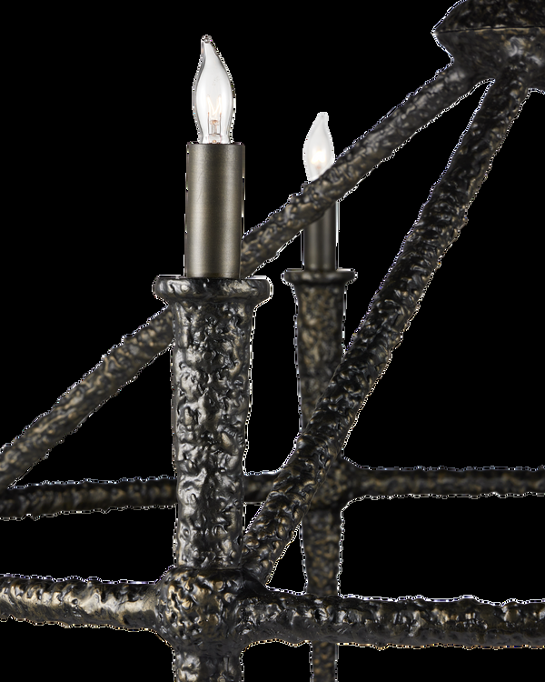 Safavieh Blackthorn Chandelier | Currey & Co - 9000-1236