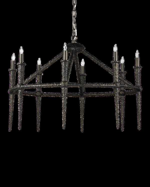 Safavieh Blackthorn Chandelier | Currey & Co - 9000-1236