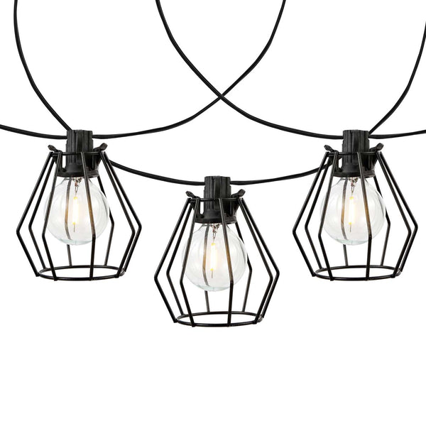 Safavieh Safavieh Bowne LED Outdoor String Lights - Black