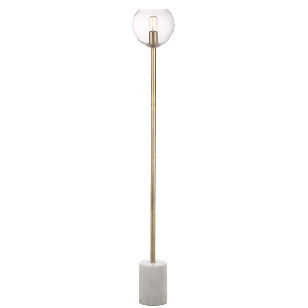 Safavieh Safavieh Bradley Floor Lamp-White/Brass Gold