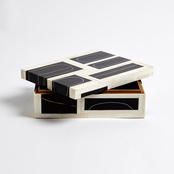 Safavieh Brass Loop Box-Lg | Global Views - 9.93232