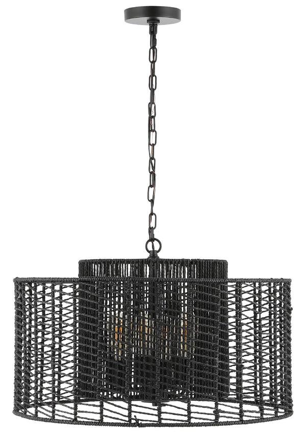 safavieh Safavieh Brynora 4 Light Extendable Pendant - Black