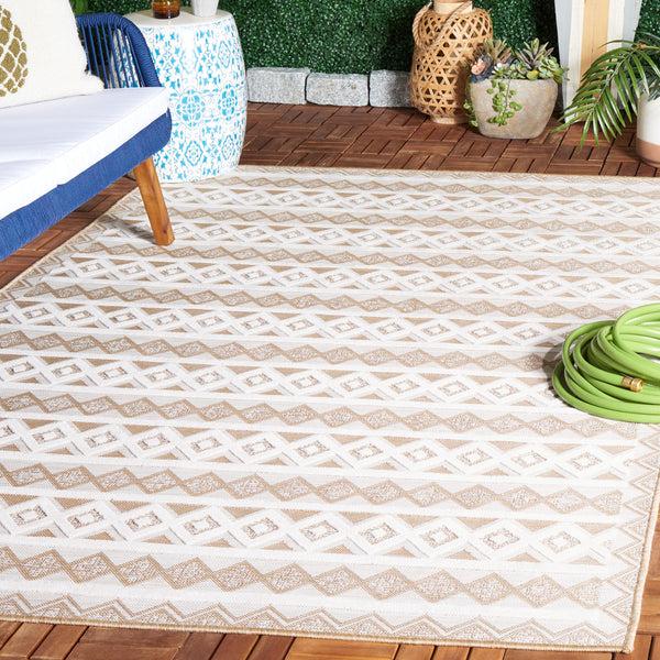 safavieh Safavieh Cabana Collection CBN418B - Natural / Ivory