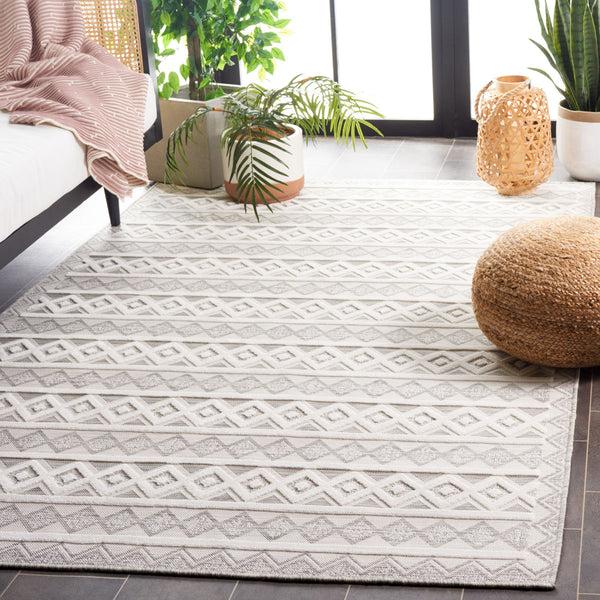 Safavieh Safavieh Cabana Collection CBN418F - Grey / Ivory