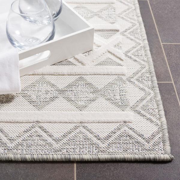 Safavieh Safavieh Cabana Collection CBN418F - Grey / Ivory