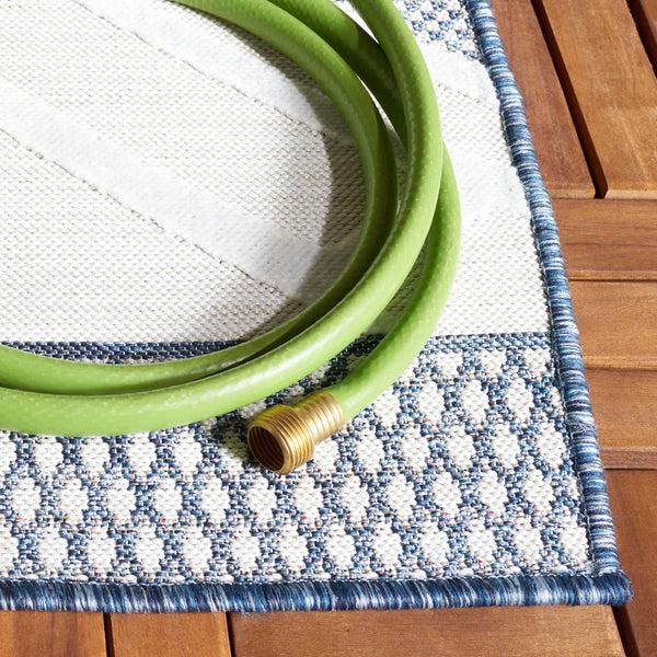 Safavieh Safavieh Cabana Collection CBN420N - Ivory / Navy
