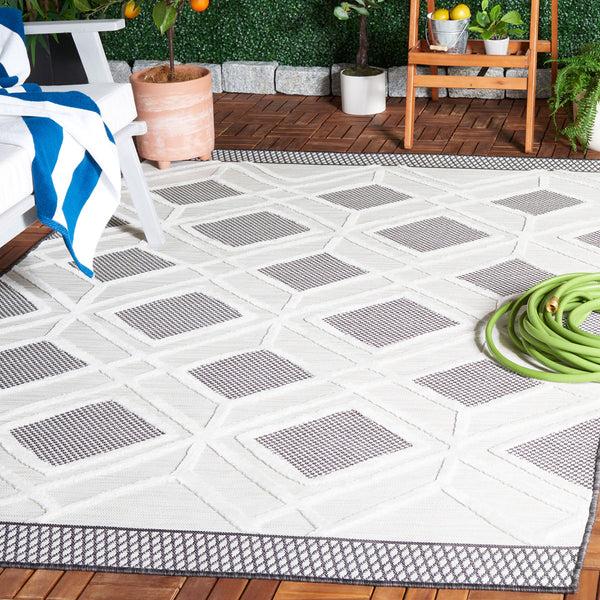 safavieh Safavieh Cabana Collection CBN420Z - Ivory / Black