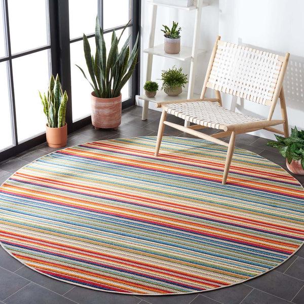 safavieh Safavieh Cabana Rug Collection CBN323A - Ivory / Green