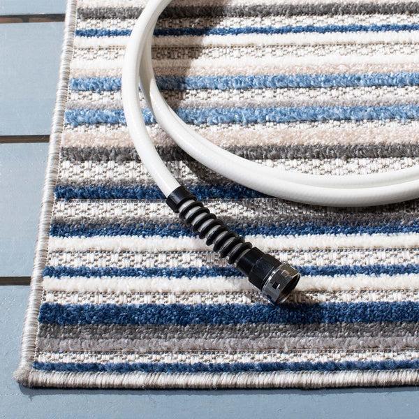 Safavieh Safavieh Cabana Rug Collection CBN323F - Grey / Blue
