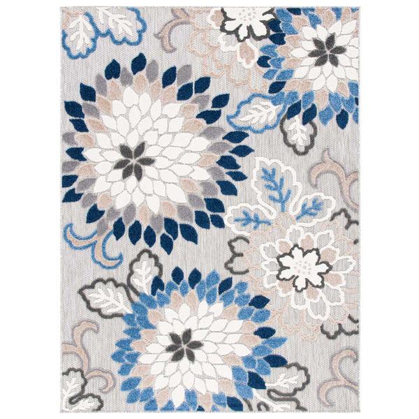 Safavieh Safavieh Cabana Rug Collection CBN391F - Grey / Blue