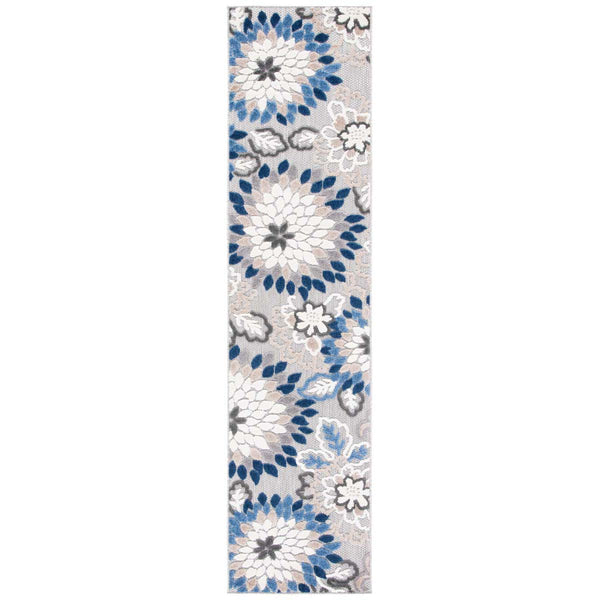 Safavieh Safavieh Cabana Rug Collection CBN391F - Grey / Blue