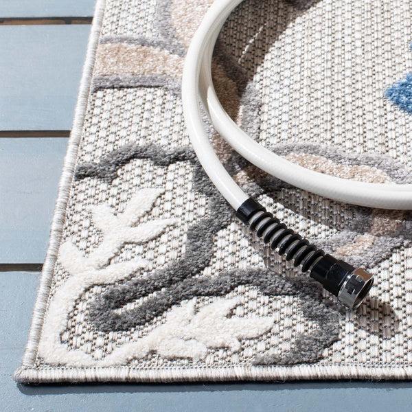 Safavieh Safavieh Cabana Rug Collection CBN391F - Grey / Blue