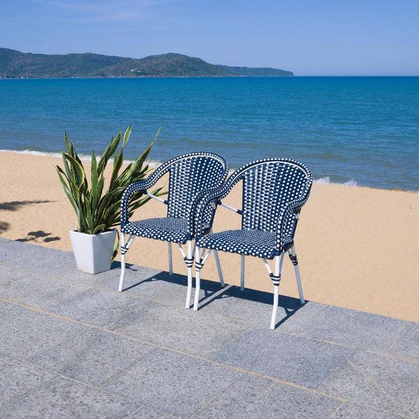 Safavieh Safavieh California Armchair - Navy (Set Of 2)