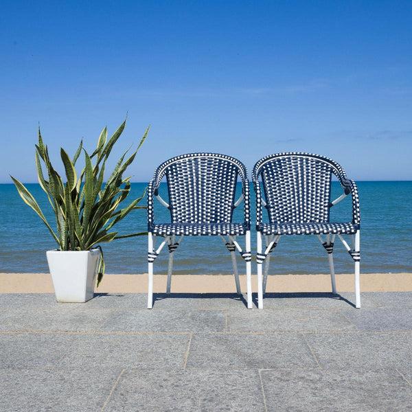Safavieh Safavieh California Armchair - Navy (Set Of 2)