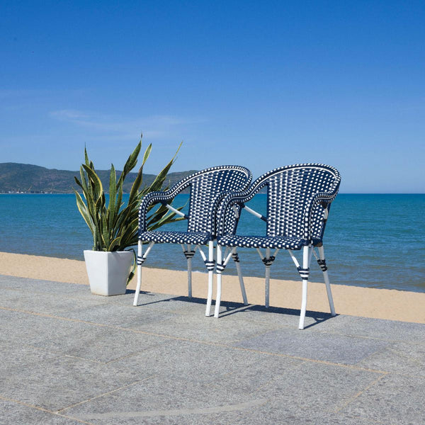 Safavieh Safavieh California Armchair - Navy (Set Of 2)