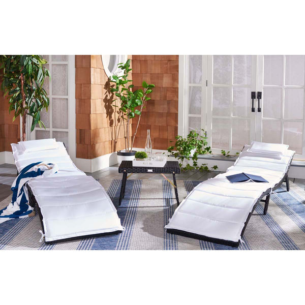 safavieh Safavieh Carew 3 Piece Sun Lounger Set - Black