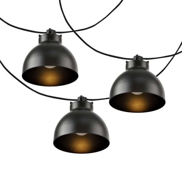 Safavieh Safavieh Claudie LED Outdoor String Lights - Black