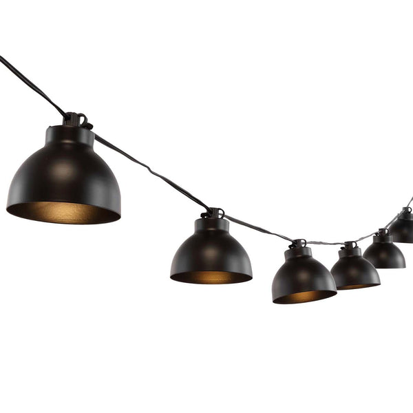 Safavieh Safavieh Claudie LED Outdoor String Lights - Black