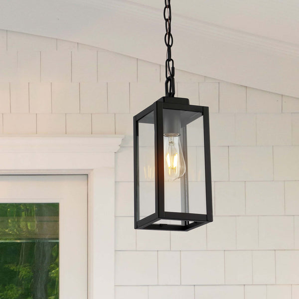 Safavieh Safavieh Clemens Outdoor Pendant - Matte Black