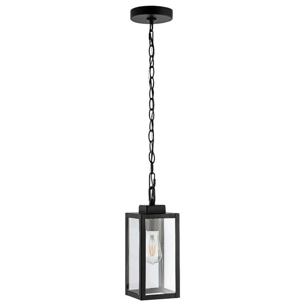 safavieh Safavieh Clemens Outdoor Pendant - Matte Black