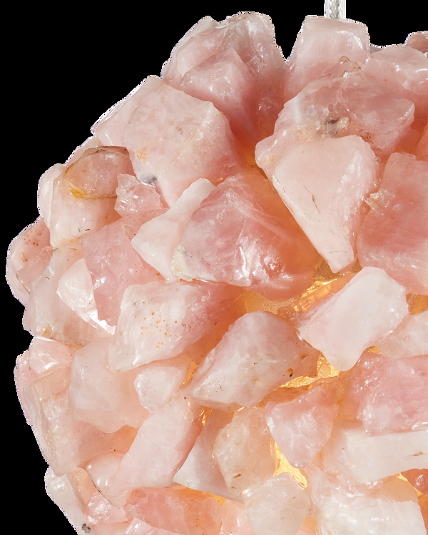 Safavieh Clio Pink Pendant | Currey & Co - 9000-1267