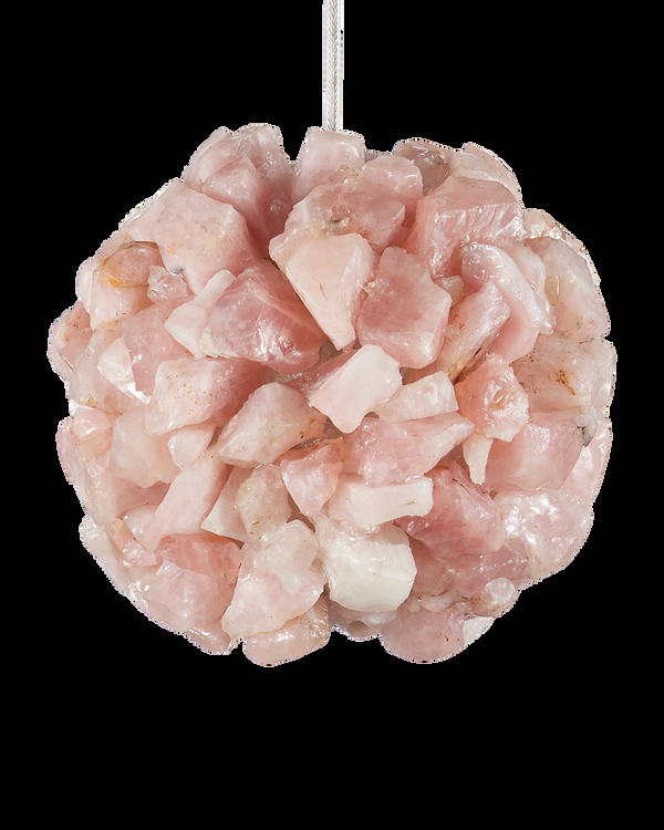 Safavieh Clio Pink Pendant | Currey & Co - 9000-1267