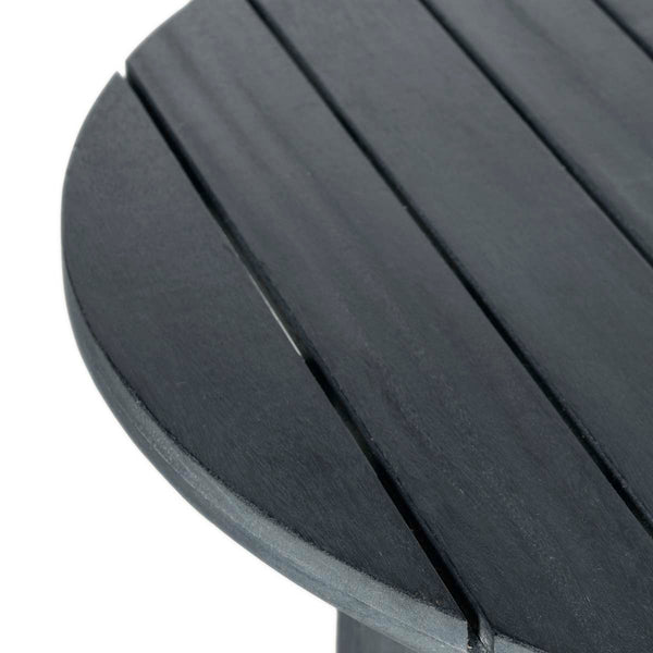 Safavieh Safavieh Cloverdale Round Table - Dark Slate Gray / Beige