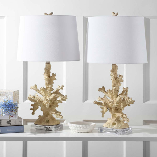 Safavieh Safavieh Coral Branch 28.5 Inch H Table Lamp-Cream (Set Of 2)