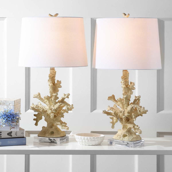 Safavieh Safavieh Coral Branch 28.5 Inch H Table Lamp-Cream (Set Of 2)