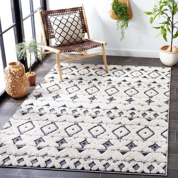 safavieh Safavieh Cottage Rug COT210A - Ivory / Dark Grey