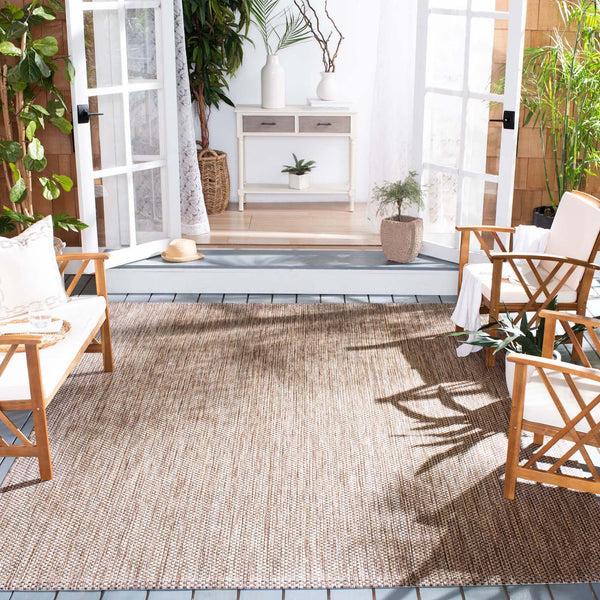 Safavieh Safavieh Courtyard Rug Collection CY8521-37312 - Natural / Black