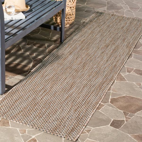safavieh Safavieh Courtyard Rug Collection CY8521-37312 - Natural / Black