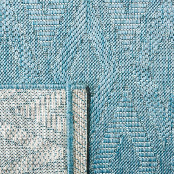 Safavieh Safavieh Courtyard Rug Collection CY8522-37122 - Aqua / Aqua