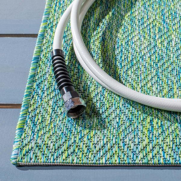 Safavieh Safavieh Courtyard Rug Collection CY8653-37621 - Black / Light Grey