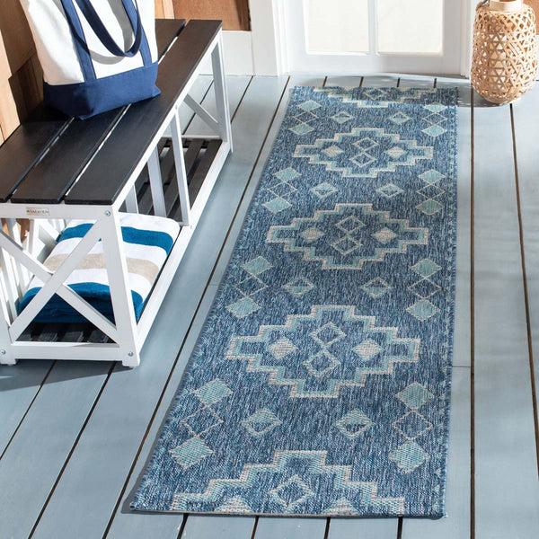 Safavieh Safavieh Courtyard Rug Collection CY8734-36512 - Light Beige / Terracotta
